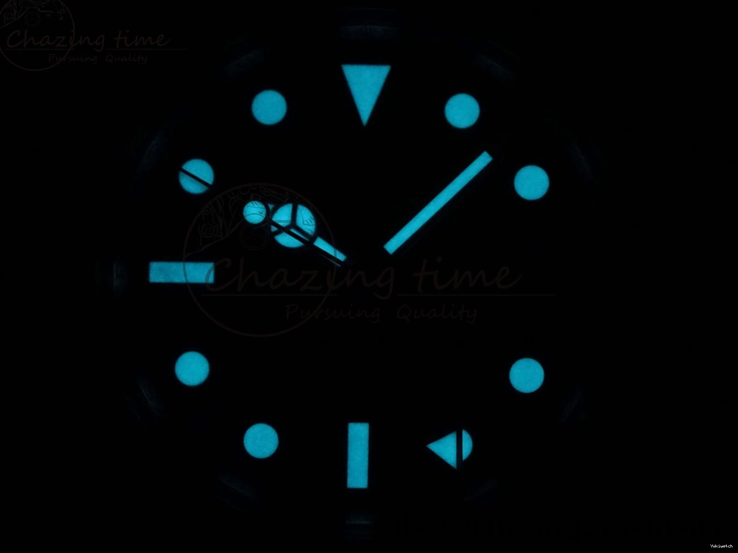 QF+ Bezel 1:1 Edition Blue Best Master II BLRO Steel 904L on SS SH3285 Dial Red 126710 GMT Black Bracelet 0427